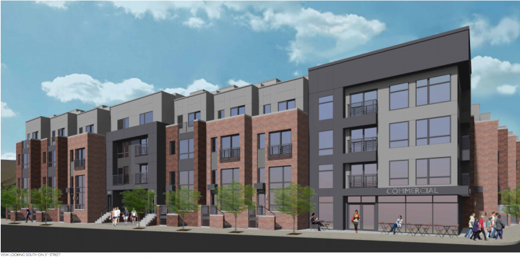 Possible commercial-residential development on 5th and Fairmount