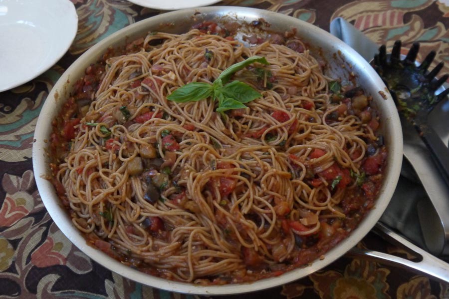 eggplant spaghetti