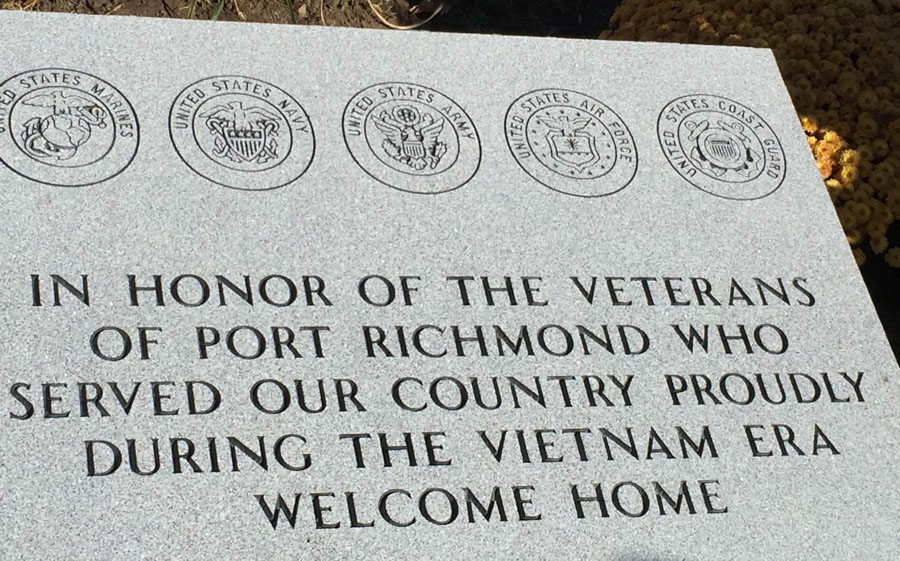 port richmond vietnam veteran memorial