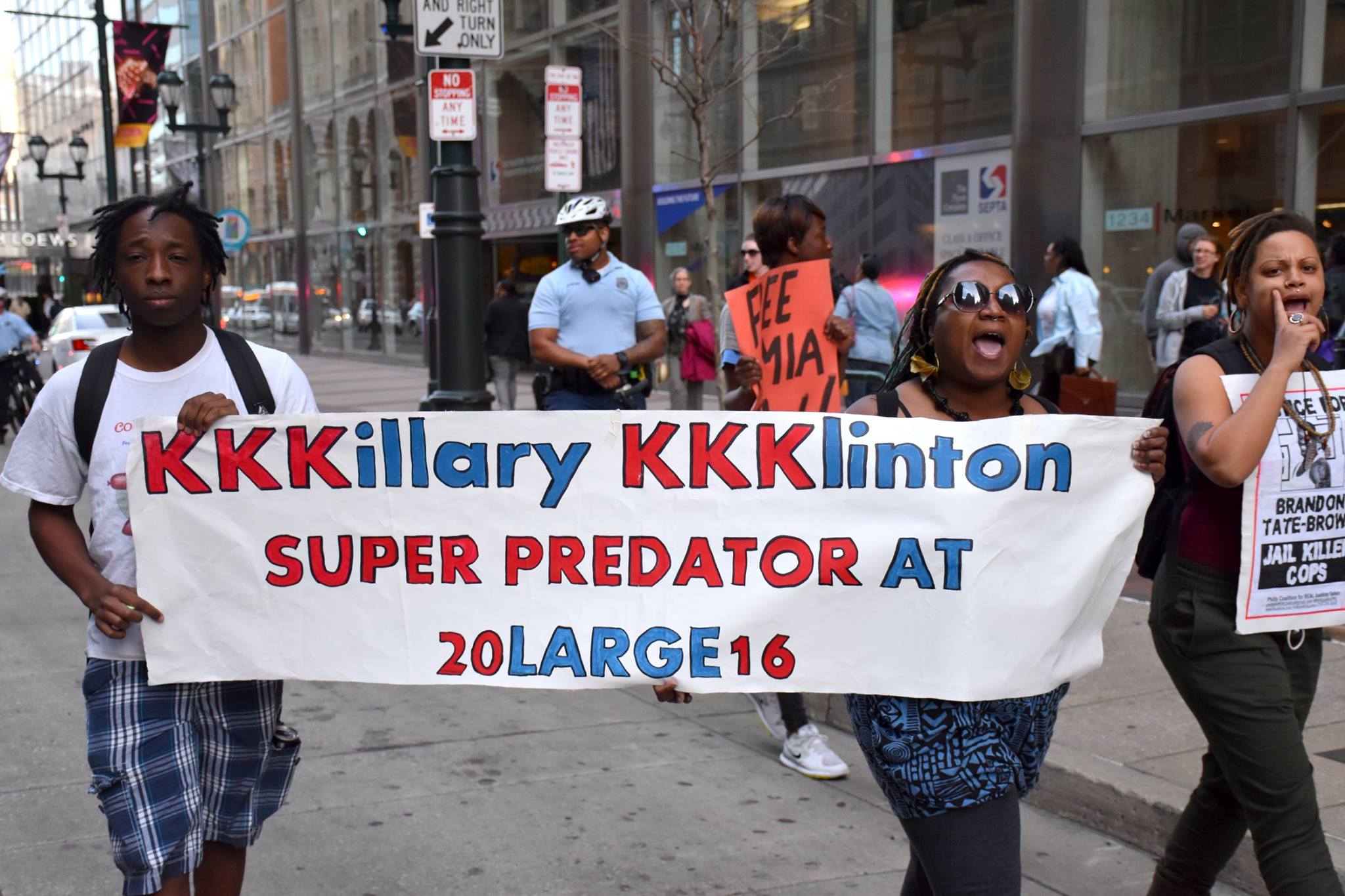 Hillary Clinton Rally Draws Protesters To Fillmore – Spirit News ...