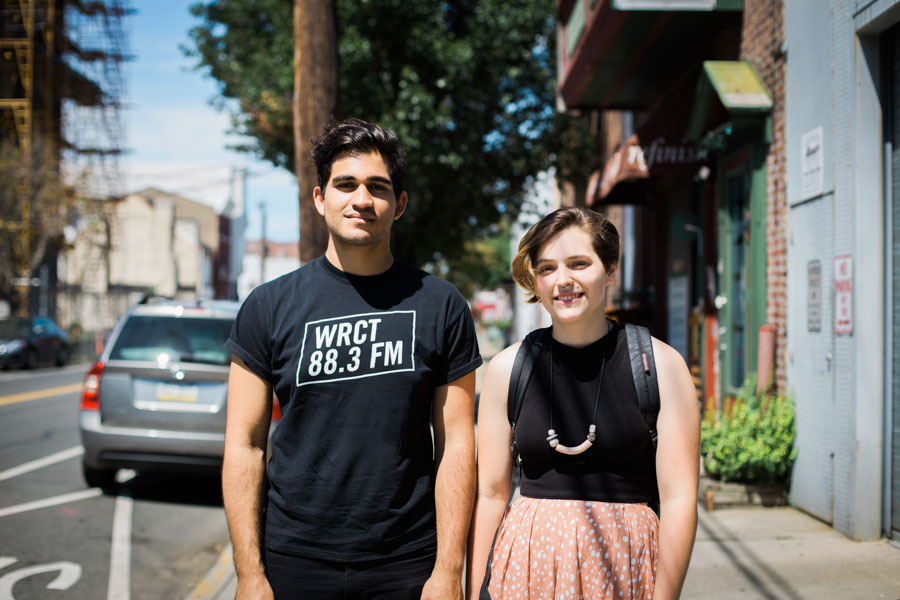 Arun Marsten and Lucy Dengere