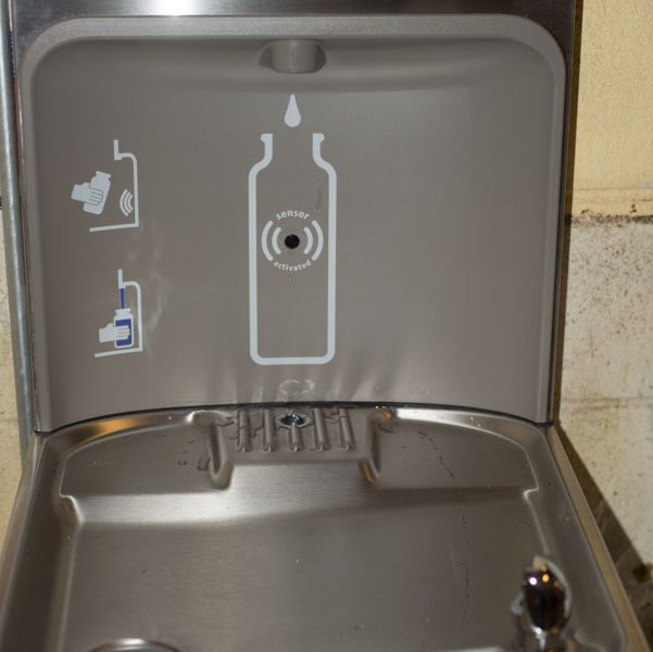 New hydration stations at H.A. Brown School.